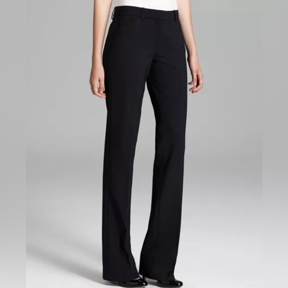 Straight leg wool Theory trousers, size 0